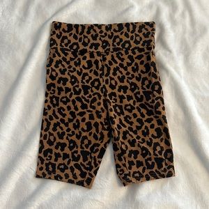 Wild Fable Biker Short - Cheeta Print